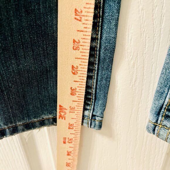 Levis 559 Relaxed Straight Jeans Men's 38 X 32 Sub Zero Blue Distressed 5 Pocket - Picture 7 of 12